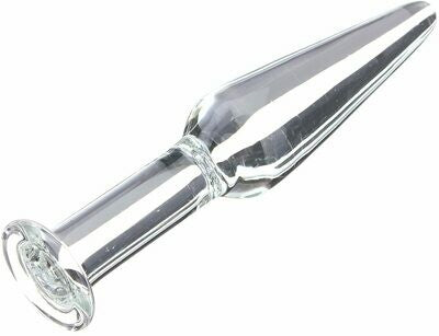 Crystal Glass Butt Plug Slim