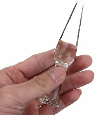 Crystal Glass Butt Plug Slim