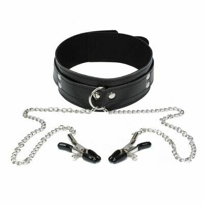 Nipple Clamps & Slave Collar
