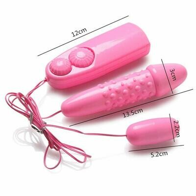 Multiple Speed Bullet Dual Control Dual Vibration Eggs