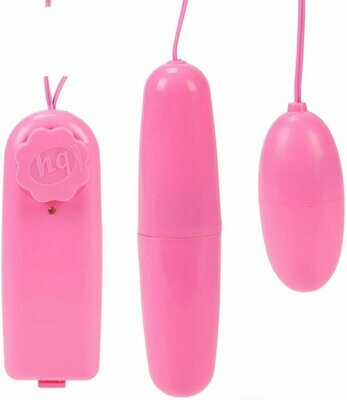 Multi Speed Bullet Style Dual Control Dual Vibration Eggs