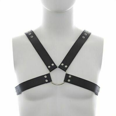 PU Leather Chest Harness