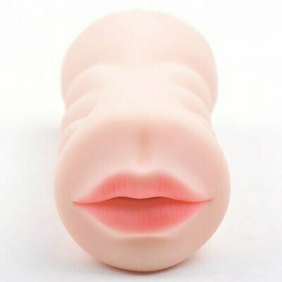 Double Holes Realistic Vagina and Deep Throat Masturbator