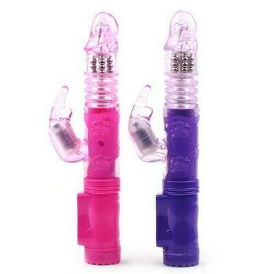 Thrusting Rabbit Pearls G Spot Vibrator