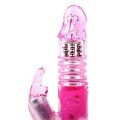 Thrusting Rabbit Pearls G Spot Vibrator