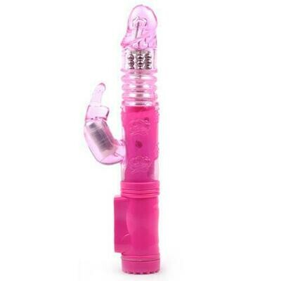Thrusting Rabbit Pearls G Spot Vibrator