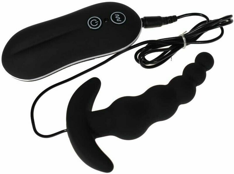 Aphrodisia 10 Mode Silicone Butt Plug - Beads Prostate Massager