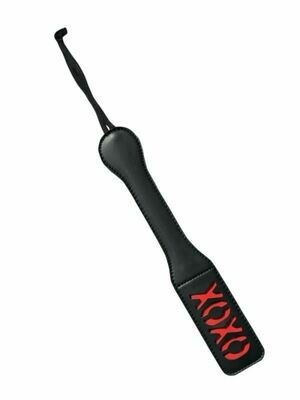 Black PU Leather Spanking Paddle