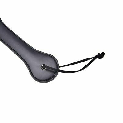 Black PU Leather Spanking Paddle