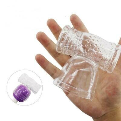 Male Masturbation AV Wand Headgear Tube Attachment