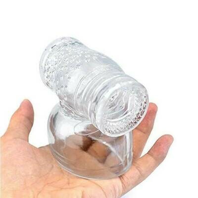 Male Masturbation AV Wand Headgear Tube Attachment