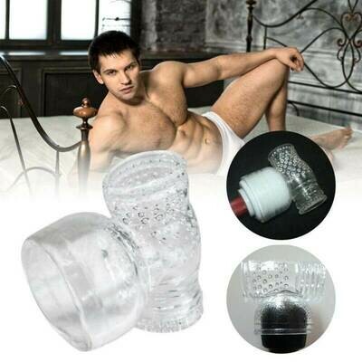 Male Masturbation AV Wand Headgear Tube Attachment