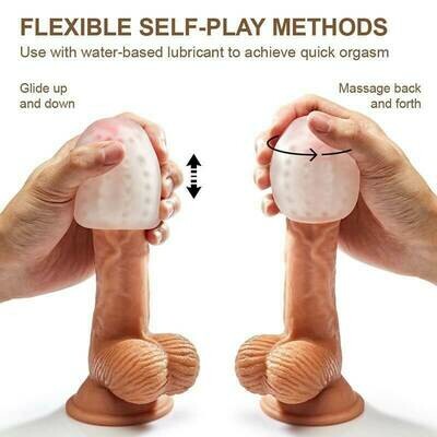 Egg Stroker Textured Male Masturbator