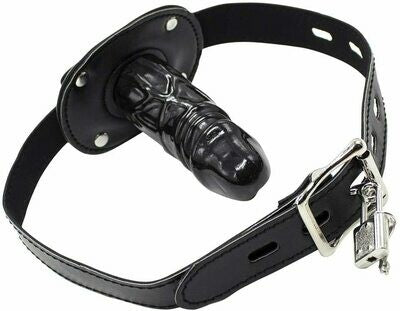 Dildo Mouth Gag for Couple Sexy Game Play