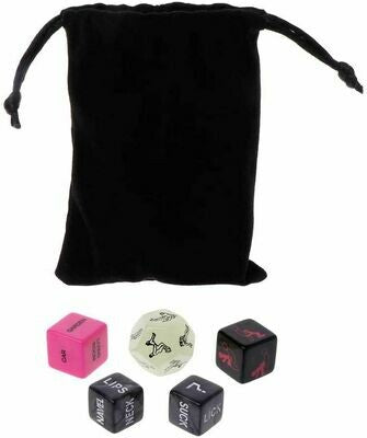 5pcs Sex Dice Adult Erotic Fun For Couples