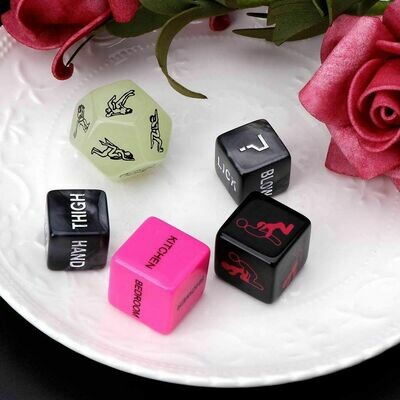 5pcs Sex Dice Adult Erotic Fun For Couples