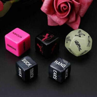 5pcs Sex Dice Adult Erotic Fun For Couples