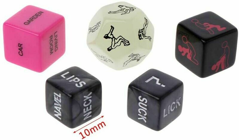 5pcs Sex Dice Adult Erotic Fun For Couples