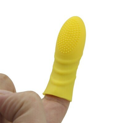 Silicone Finger Massage Sleeve Masturbation Foreplay