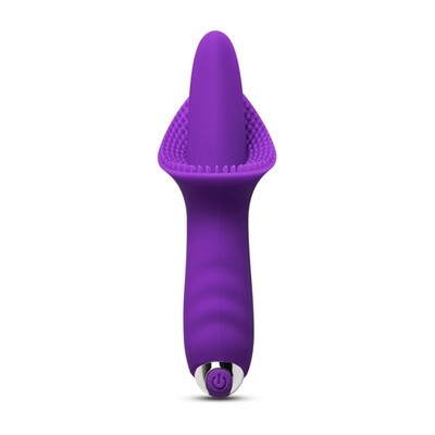 10 Speeds Rechargeable Silicone Stimulating Vibrating Tongue