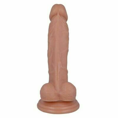 Liquid Silicone Realistic Dildo With Suction