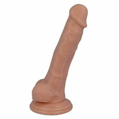 Liquid Silicone Realistic Dildo With Suction