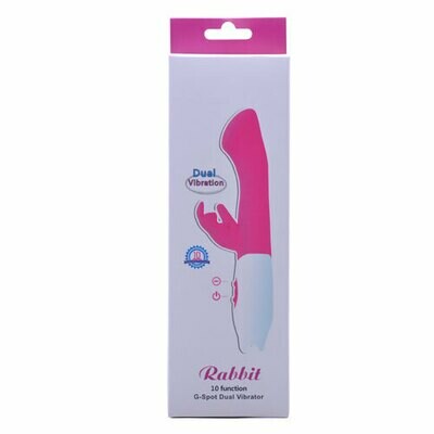 Silicone Rabbit G-Spot Vibrator ( Dual Motors )