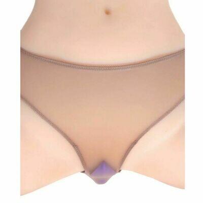 Wearable Silicone Panty Insert Clitoris Vibrator