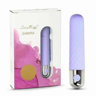 Stylish 10-Speed USB Recharging Silicone Vibrator