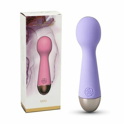 10-Speed Mini Rechargeable Vibrating Wand Massager