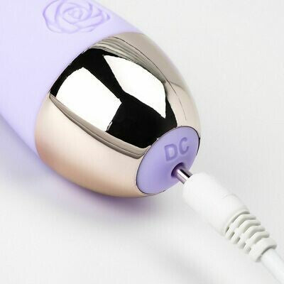 10-Speed Mini Rechargeable Vibrating Wand Massager