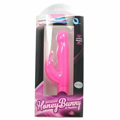 Pink Honey Bunny Silicone Rabbit Vibrator