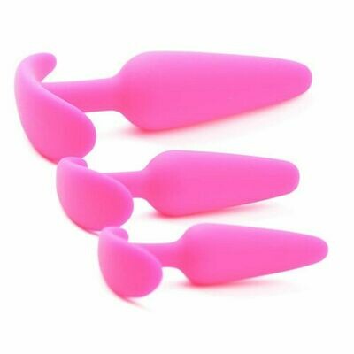 Silicone Butt Plug Starter Set