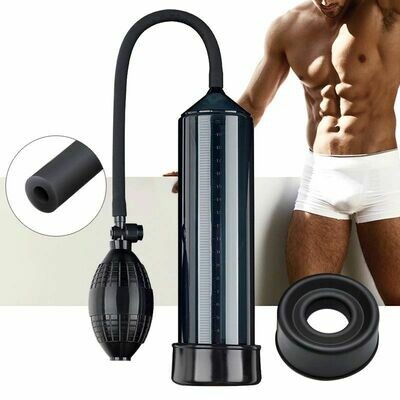 AeroUp Blue Penis Pump With Quick Release Valve