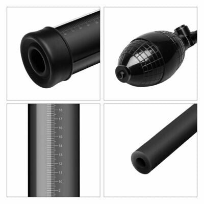 AeroUp Red Penis Pump With Quick Release Valve