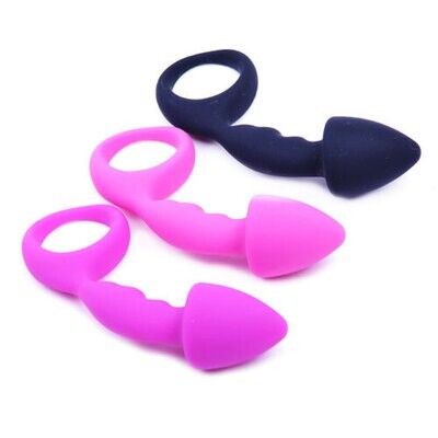 Silicone Curved Comfort Butt Plug