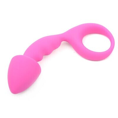 Silicone Curved Comfort Butt Plug