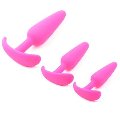 Silicone Butt Plug Starter Set