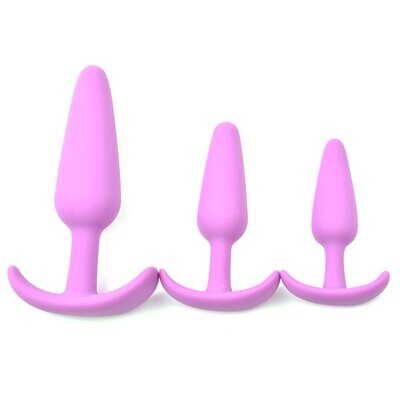 Silicone Butt Plug Starter Set