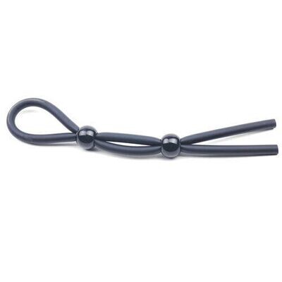 Lasso Adjustable Dual Bead Cock Ring