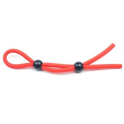 Lasso Adjustable Dual Bead Cock Ring