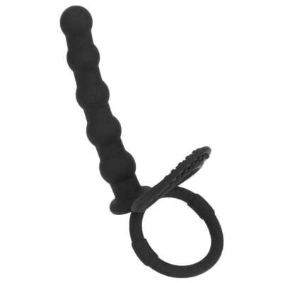 Double Penetration ​​Anal Beads Cock Rings