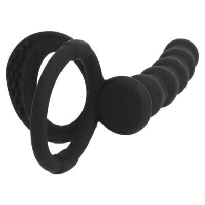Double Penetration ​​Anal Beads Cock Rings