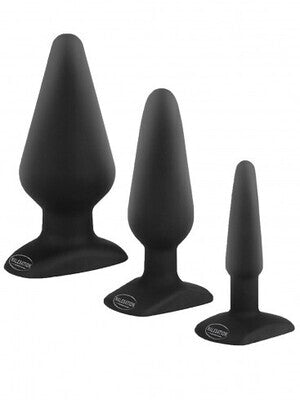 Malesation Silicone Classic Butt Plug Set