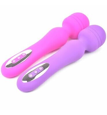 Silicone Rechargeable 12 Speed Wand Massager