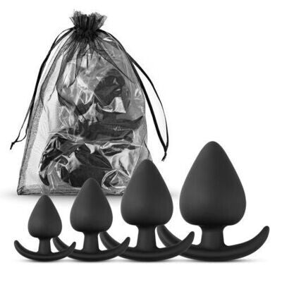 Plump Silicone ​Butt Plug Set​​ 4 Piece