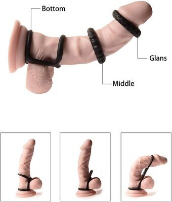 Sensational Pleasure Penis Ring Set