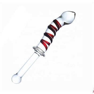 Beautiful Double Sided Crystal Glass Massager