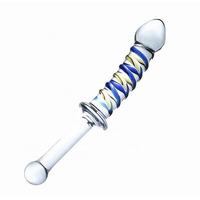 Beautiful Double Sided Crystal Glass Massager