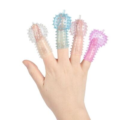 Soft Finger Sleeve Foreplay Stimulation